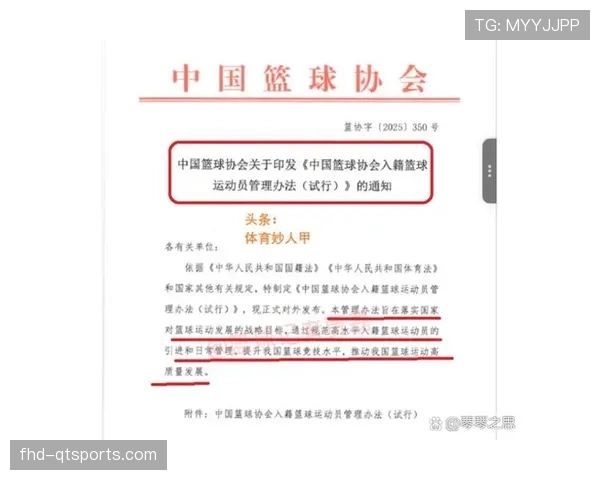 CBA股东会通过议案：下赛季外援政策将微调，季后赛球队可额外注册一名储备外援